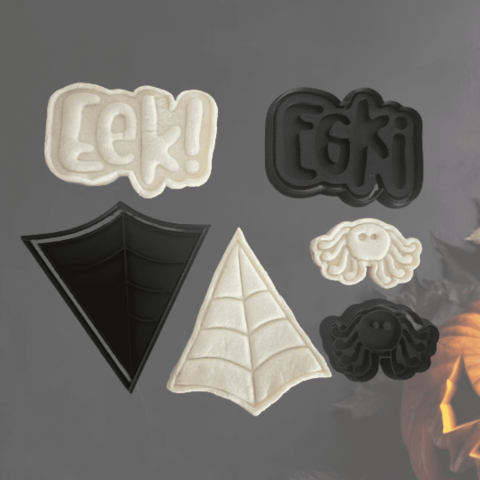 Set  tort, 3 forme de prajituri specifice Halloween [3]