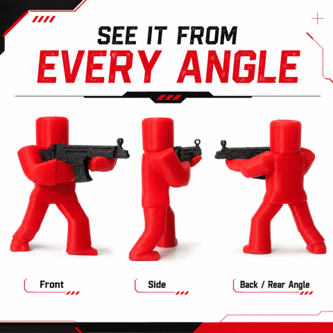 Figurina silueta rosie Rivals Roblox [2]