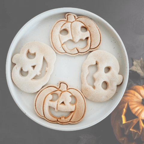 Set  pumpkin, 11 piese, forme de prajituri specifice Halloween [3]