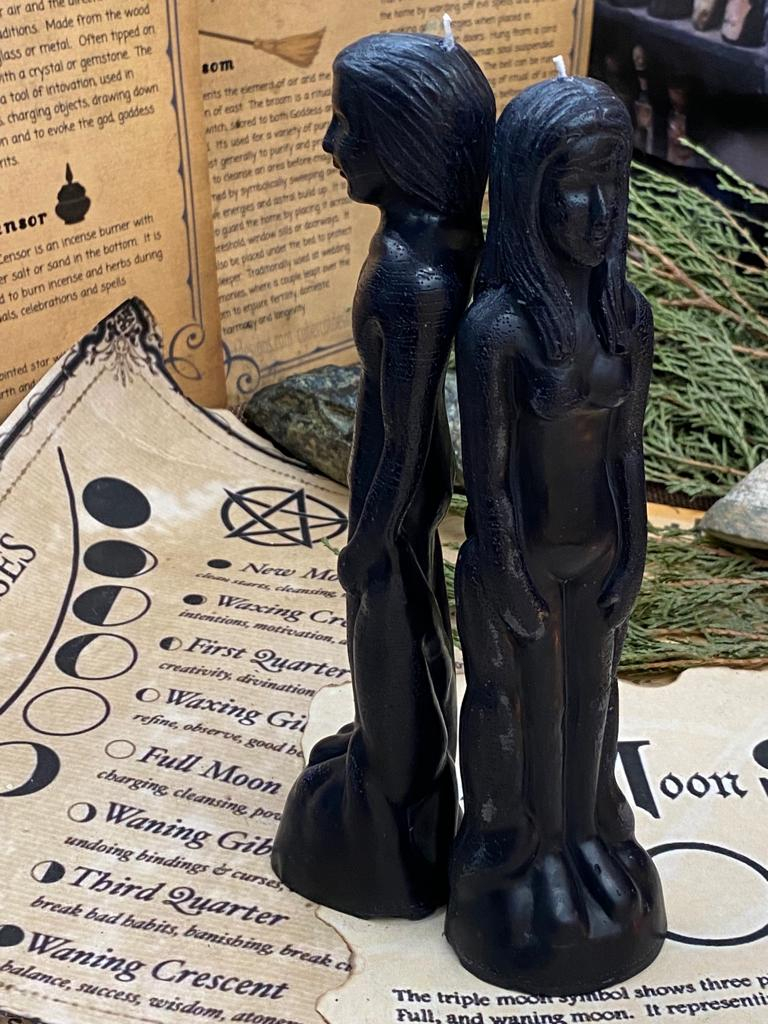 lumânare neagră figurine cuplu despărțire dezlegare-lumanare neagra ritual barbat femeie-lumanari magie-lumanare neagra vraja-ezoteric-occult shop [4]