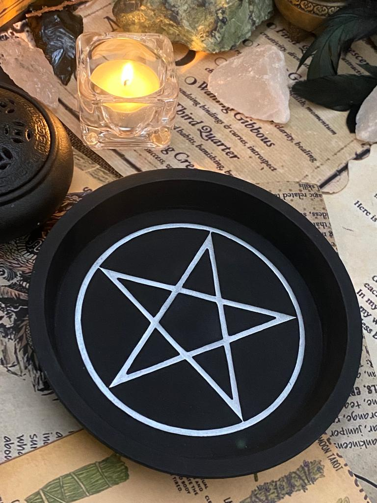 suport pentagramă beton altar protecție etalare [6]