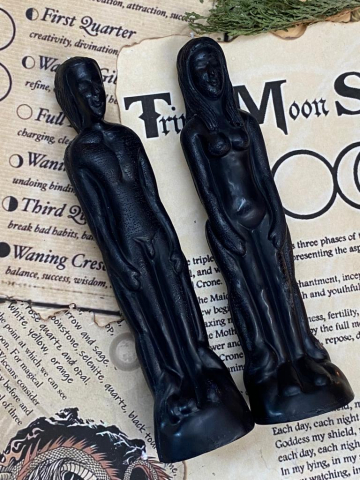 lumânare neagră figurine cuplu despărțire dezlegare-lumanare neagra ritual barbat femeie-lumanari magie-lumanare neagra vraja-ezoteric-occult shop [1]