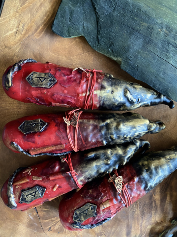 Lumânare ritualică Obsesia Dorită – fixarea gândurilor și atragere obsesivă [2]