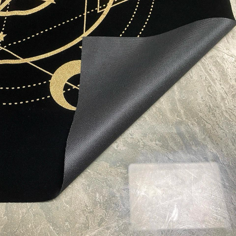 pânză catifea pentagramă altar tarot etalare [1]