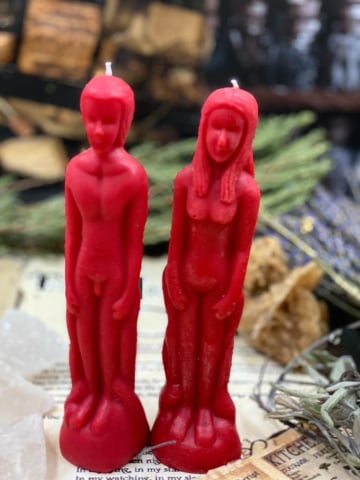 Lumânari Roșiii pentru iubire si pasiune - lumanare rosie ritual barbat femeie-lumanari magie figurina-lumanare rosie vraja-ezoteric-occult shop