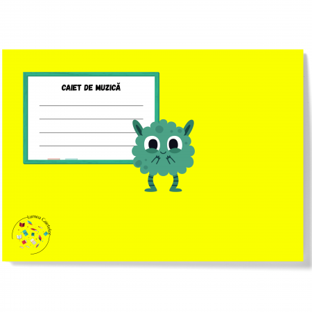 Caiete - Caiet muzica pentru clasele 1-4