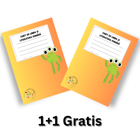 Oferte 1+1 - Ofertă 1+1 GRATIS - Caiete de limba și literatura română pentru clasele 1-4