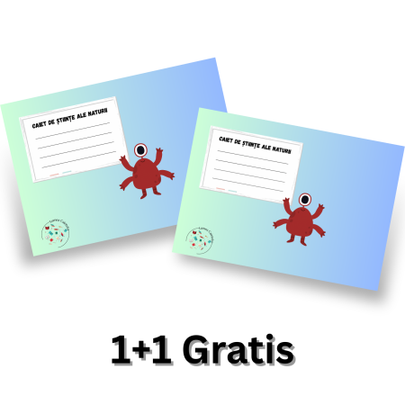 Oferte 1+1 - Ofertă 1+1 GRATIS - Caiete de științe ale naturii pentru clasele 1-4