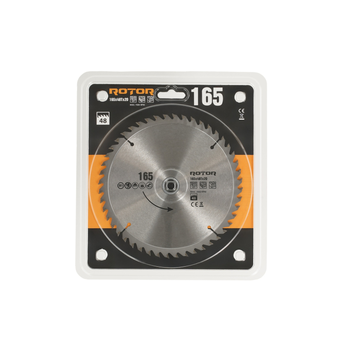 165x20 48T disc de taiat lemnul ROTOR [2]
