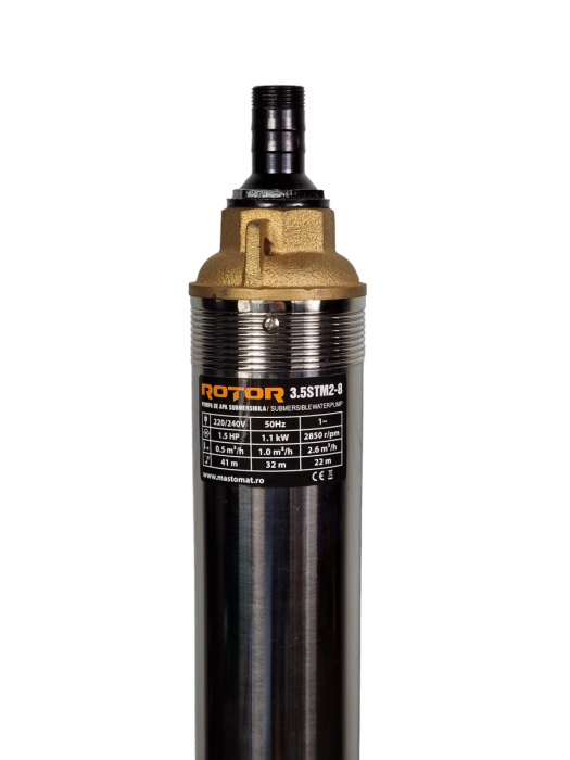 3.5stm2-8 pompa submersibila ROTOR, produsul contine taxa timbru verde 5.5 Ron [2]