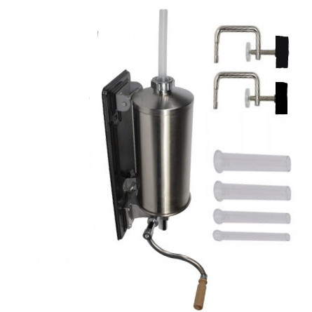 Aparat facut Carnati Elefant KY-2010PA, 5,5 kg, metal/inox, Orizontal/Rabatabil 4 palnii, prindere de masa [7]