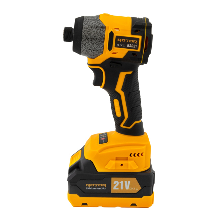 Autofiletanta cu impact pe acumulator ROTOR RSD21, 21 V /3 Ah, 240 Nm,2200 rot/min, 3400 BPM [4]