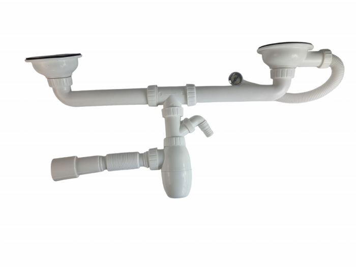 B731V Sifon universal pentru chiuveta dubla 1 1/2 [1]