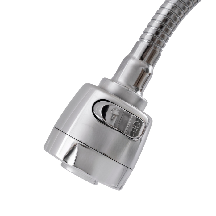 Baterie bucatarie cu pipa flexibila, 2 functii, seria WAVE FLOW WAVE-Z-777 [4]