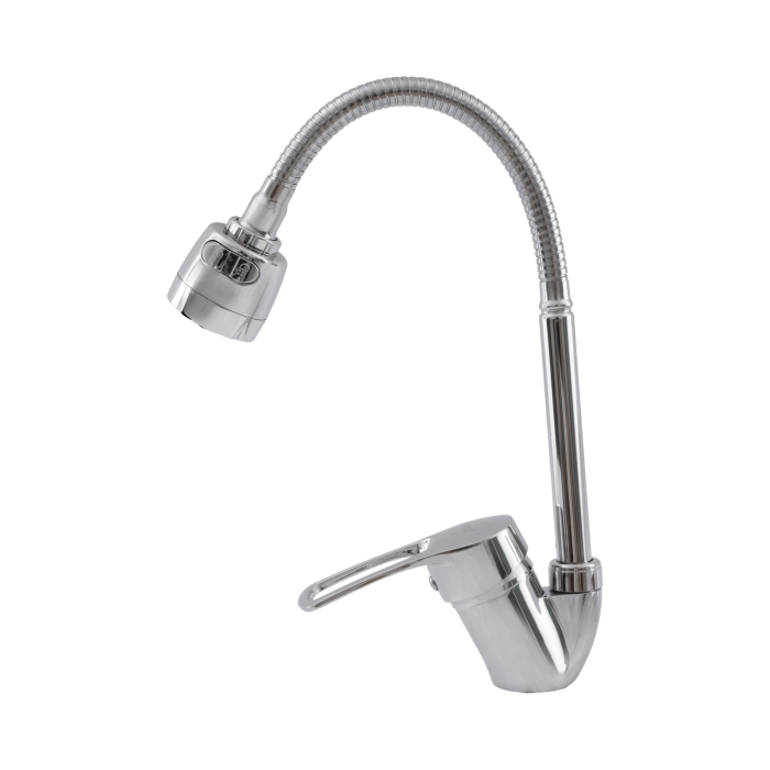 Baterie bucatarie cu pipa flexibila, 2 functii, seria WAVE FLOW WAVE-Z-777 [2]