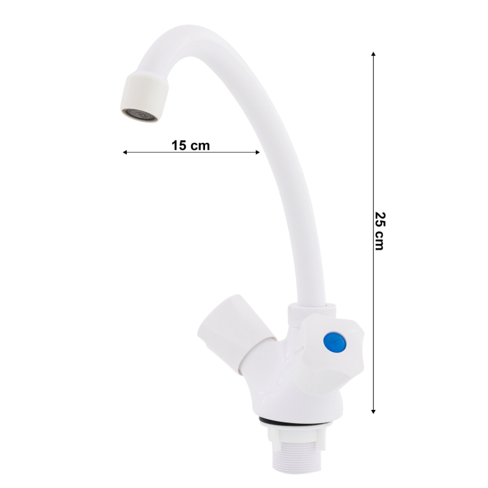 Baterie din plastic PLAMIX Omega-271 White [3]