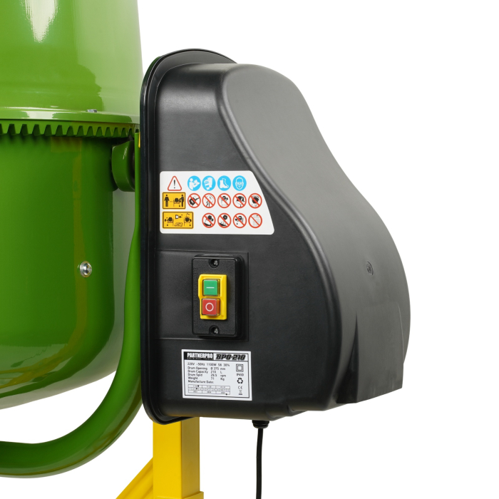 Betoniera 210L 1100W PartnerPro BPO-210L [4]