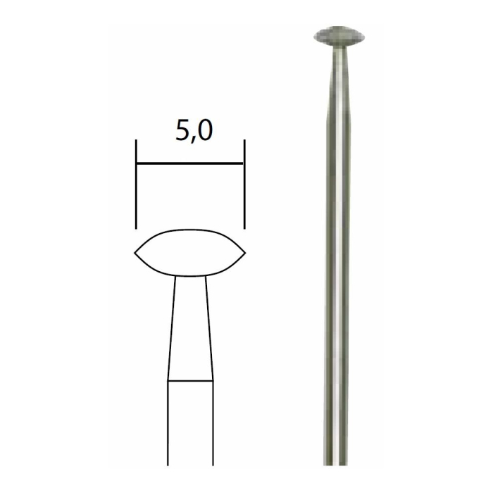 Biax diamantat rotund, Proxxon 28250, 5mm [3]