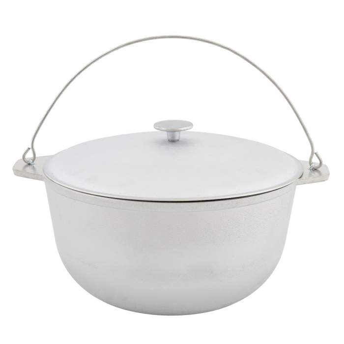 Ceaun tuci aluminiu alimentar cu capac, capacitate 10 litri ELEFANT [2]