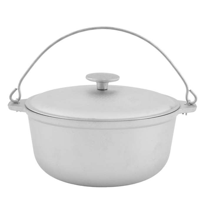 Ceaun tuci aluminiu alimentar cu capac, capacitate 3 litri ELEFANT [2]