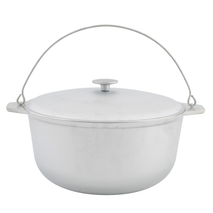 Ceaun tuci aluminiu alimentar cu capac, capacitate 8 litri ELEFANT [2]