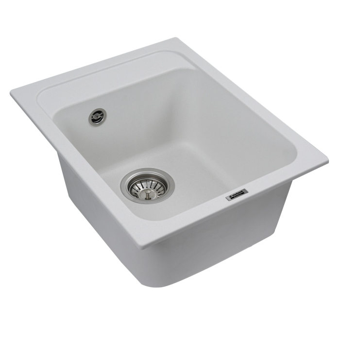 Chiuveta de bucatarie Elefant Premium Korrado ,Alb, 497x398 mm [4]