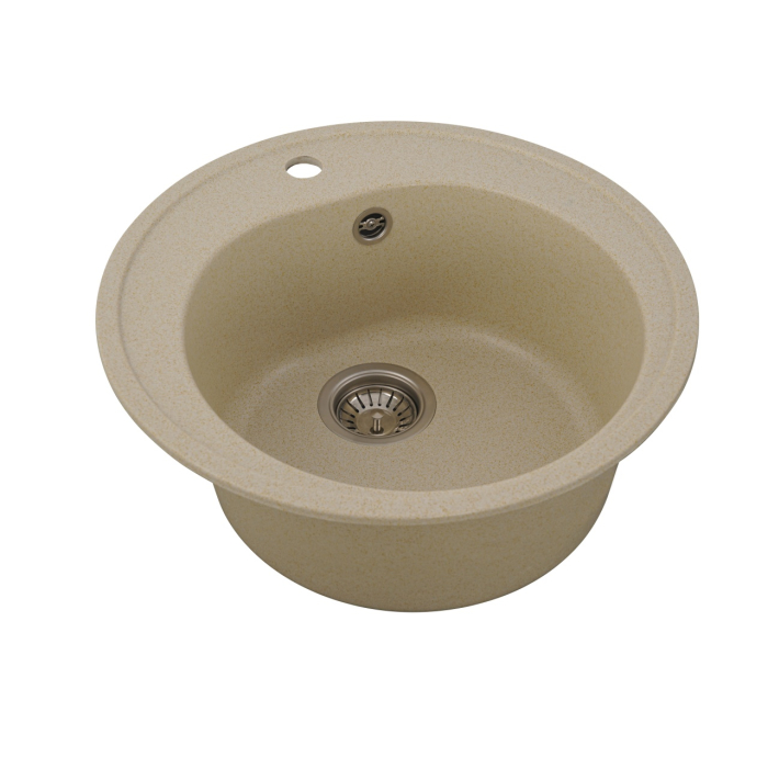 Chiuveta de bucatarie Elefant Premium Luna, Nisip , 510 mm [6]