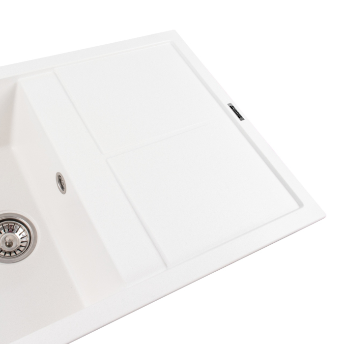 Chiuveta de bucatarie Elefant Premium Selena Alb 785x495mm [4]