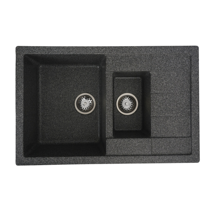 Chiuveta de bucatarie Elefant Premium Toskana Grafit 775x495 mm [1]