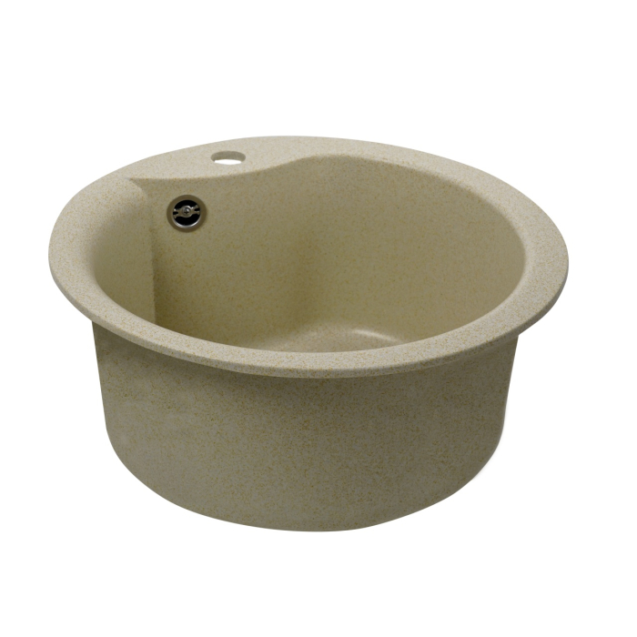 Chiuveta de bucatarie Elefant Premium Turas 480 , Nisip bej 482 mm [5]