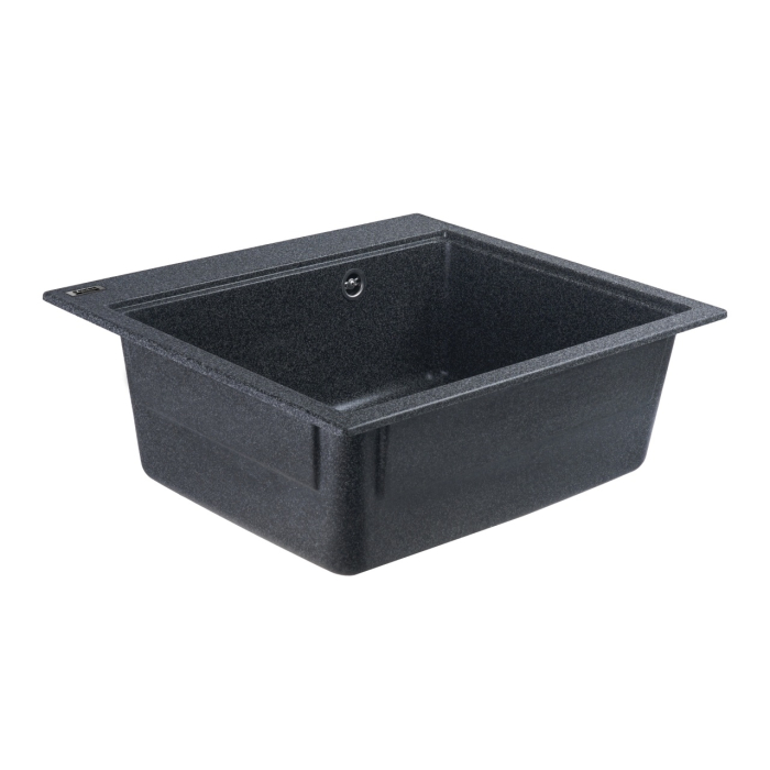 Chiuveta din compozit de granit pentru bucatarie ELEFANT PREMIUM 5852 VESTA Grafit [5]