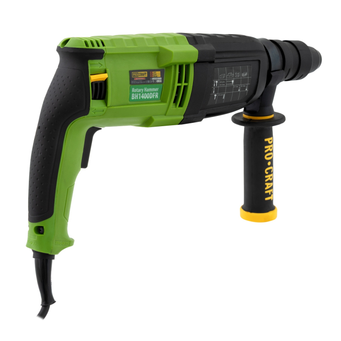 Ciocan rotopercutor PROCRAFT BH1400DFR, 790W, 3J, 4000 bpm [5]