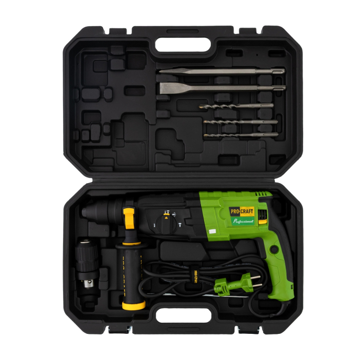 Ciocan rotopercutor PROCRAFT BH1400DFR, 790W, 3J, 4000 bpm [8]