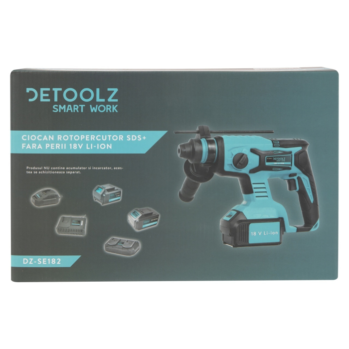 Ciocan rotopercutor SDS+ 18V fara perii [9]