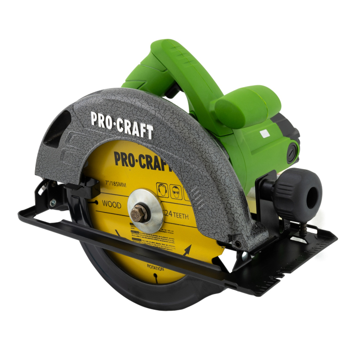 Circular electric de mana Procraft KR2300, 2.3 kW, 185 mm, 5000 rot/min [1]