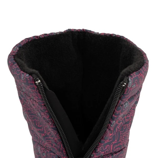 Cizme din PVC Mov/Negru SET 10 PERECHI, Impermeabile, Antiderapante, Captuseala sintetica [4]