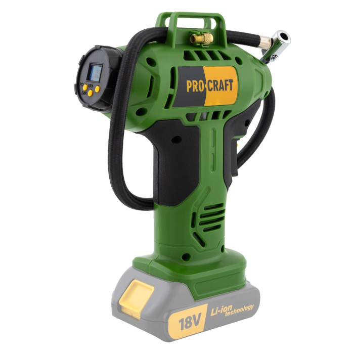 Compresor auto cu acumulator PROCRAFT LK20 , 12L/ min, 18 V, 3200 RPM [1]