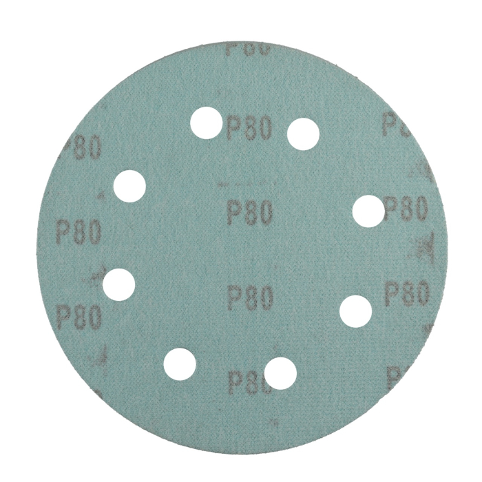 Disc abraziv pentru slefuitor cu excentric KB180.80 PROCRAFT (Set 10 buc) Diametru: 180 mm, Granulatie: P80 [3]