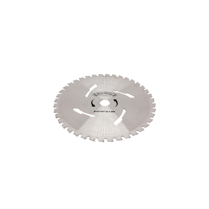Disc motocoasa Micul Fermier, 40T, vidia, grosime 4mm, Ø255mm [2]