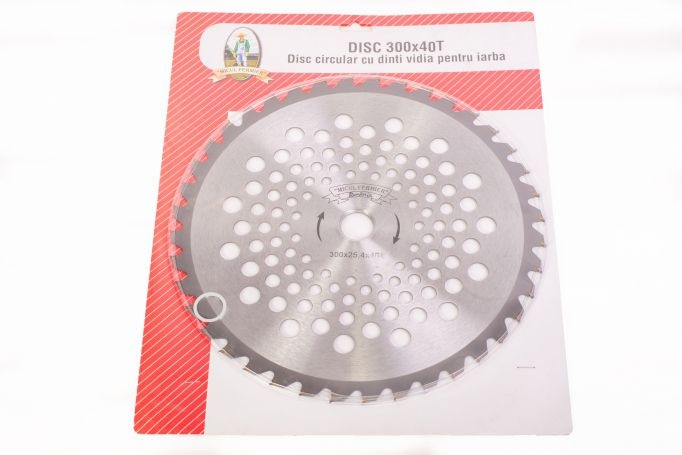 Disc motocoasa Micul Fermier, 40T Vidia Ø300mm [2]