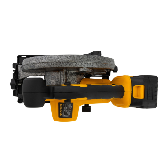 Fierastrau circular pe acumulator ROTOR RSC21, 21V/ 3Ah, 1000 W, 4300 rot/min, Brushless [5]