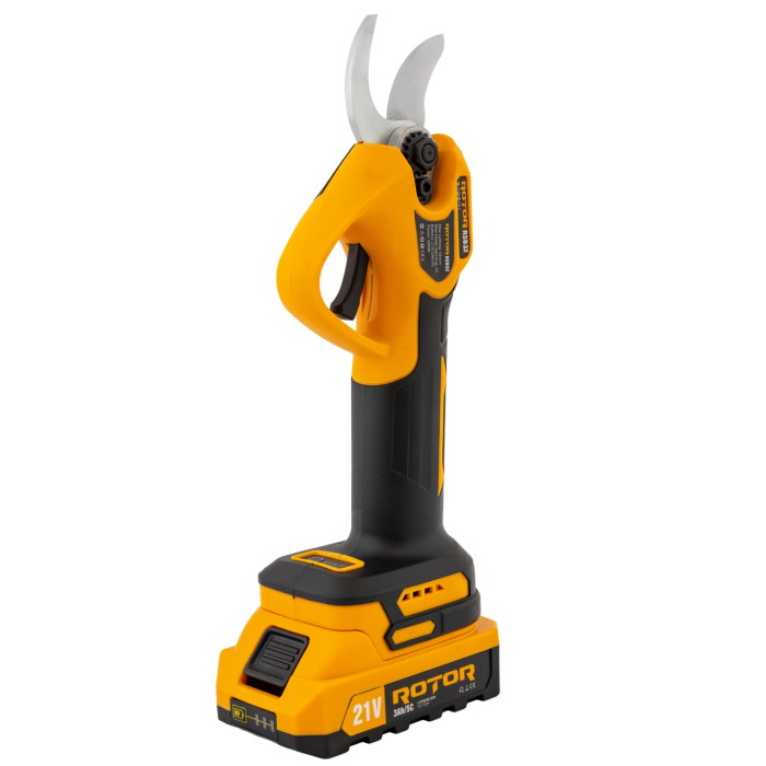 Foarfeca de gradina pe acumulator ROTOR RSB32 600W,Brushless ,2 x Acumulatori 21V 3Ah [5]