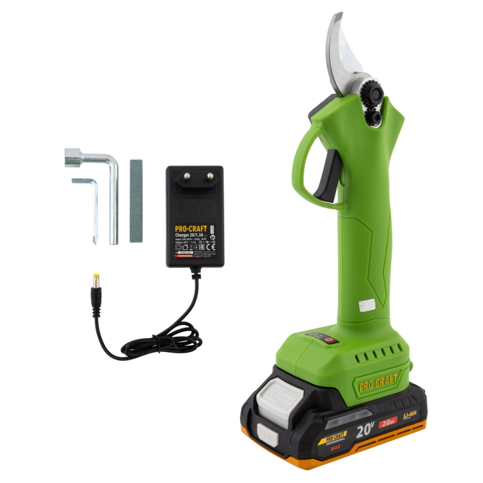 Foarfeca pe acumulator 20 V ES18LiB PROCRAFT [2]