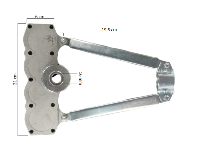 Freza de maruntit pentru motocoasa, Elefant [5]