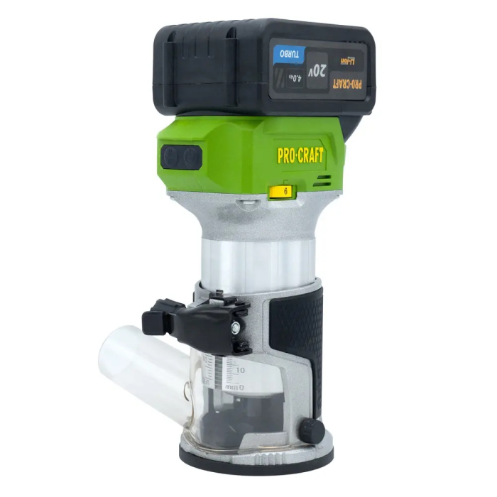 Freza lemn pe acumulator cu 1 acumulator si incarcator PROCRAFT POB24 [5]