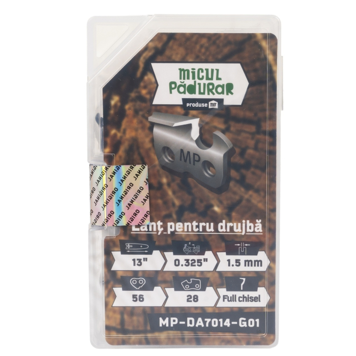 Lant Micul Padurar 13", pas .325", grosime pinten 1.5mm, 56 pinteni, 28 dinti, full-chisel [2]