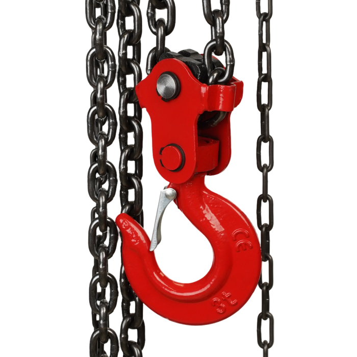 Macara manuala 2000 kg cu lant 3 m ELEFANT EZS-2 [5]