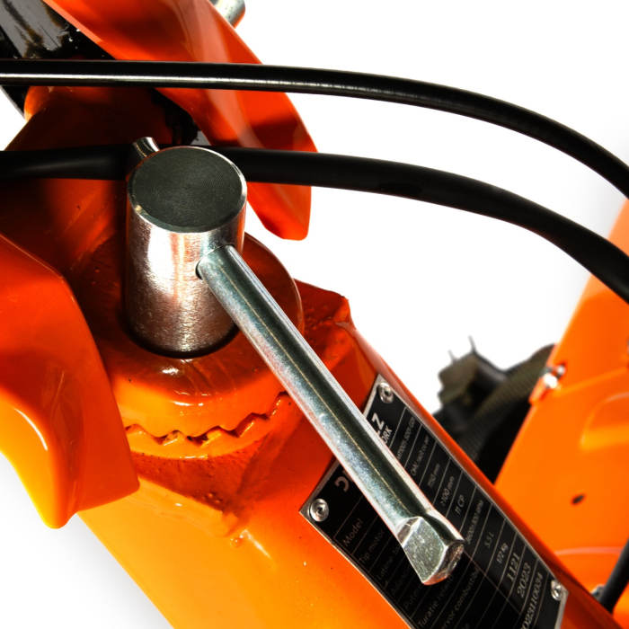 Motocultor Detoolz 11CP 418CC, motorina, 4T, 3 viteze, pornire electrica, cu roți [10]