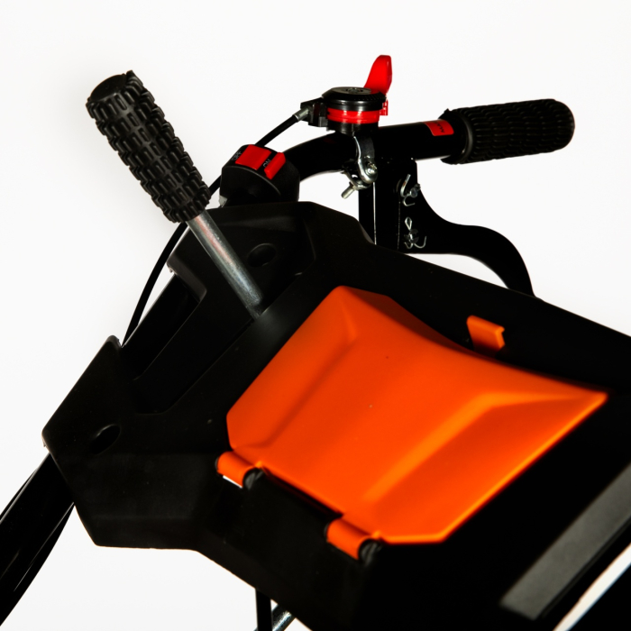 Motocultor Detoolz 15CP 420CC, benzina, 4T, 3 viteze, pornire manuala, cu roti [4]