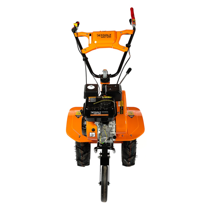 Motocultor Detoolz 8cp 212cc, benzina 4T, 3 viteze, pornire manuala, cu roti [2]